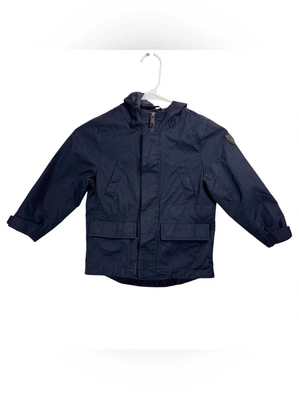 Polo Ralph Lauren Toddler Boys Navy Blue Hooded Jacket Size 4T/4 Venture Utility